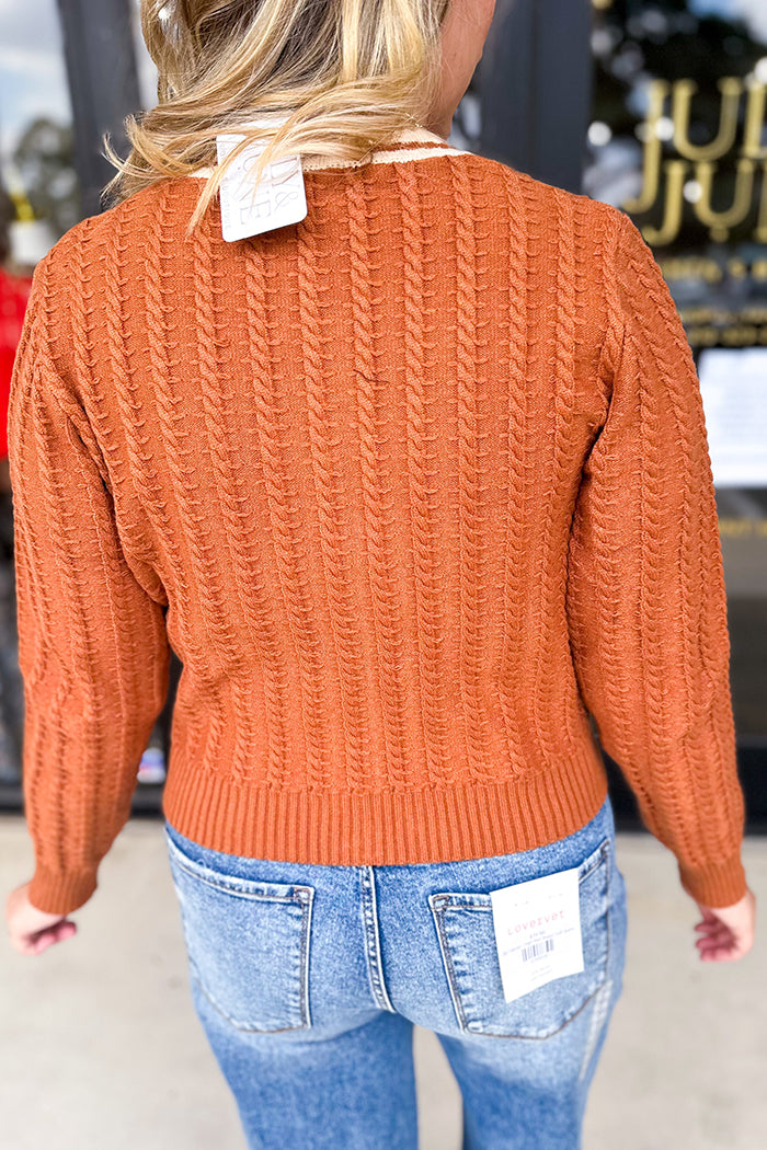 Casual Button Pocket Cardigan