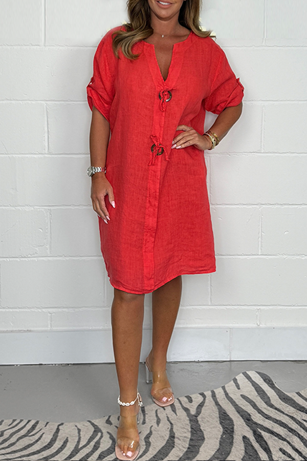 Button Up Tunic Dress viviboutiques Button Up Tunic Dress viviboutiques