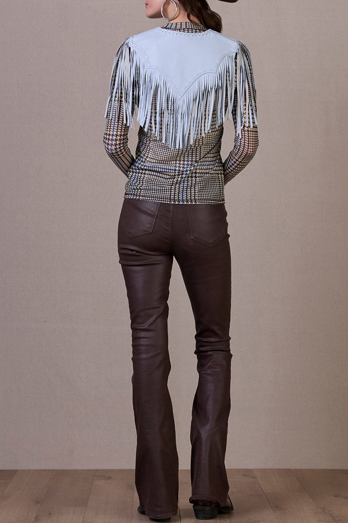 Classic Western Fringe Shoulder Collar