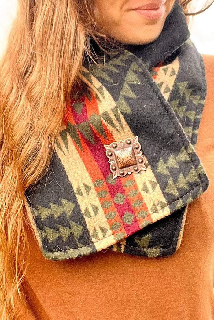 Western Cowboy Warm Neck Hood