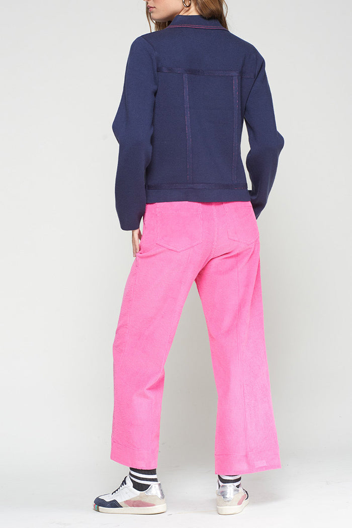 Pocket Wide-Leg Trousers