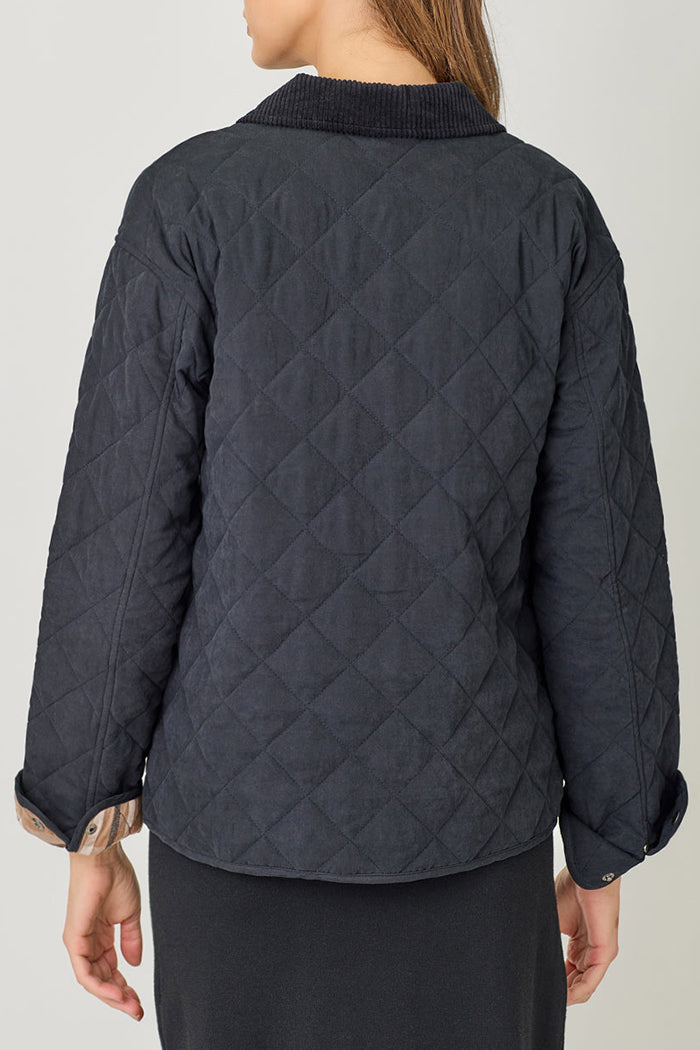 Casual Pocket Quilted Jacket