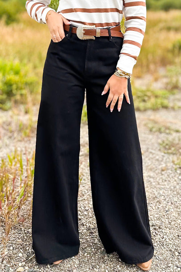 Casual Wide Leg Jeans