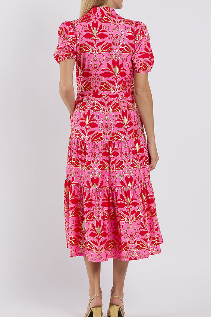 Floral Puff Sleeve Dress