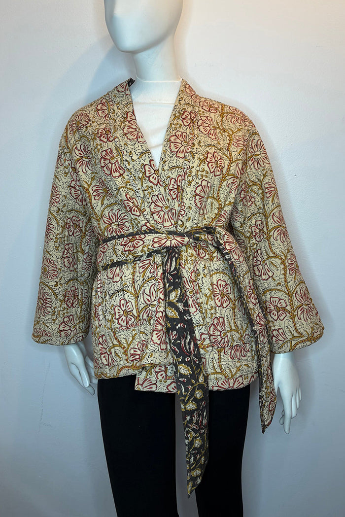 Casual Printed Reversible Jacket