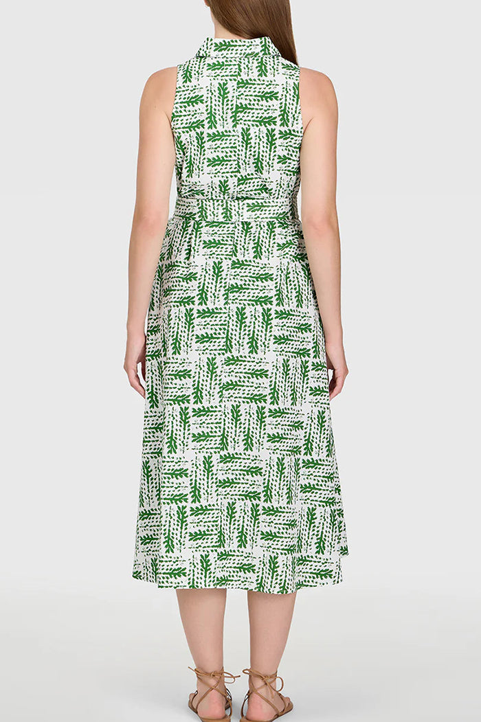 Sweetgrass Sleeveless Belted Pocket Dress