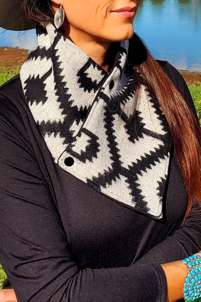 Casual Cowboylife Wool Scarf