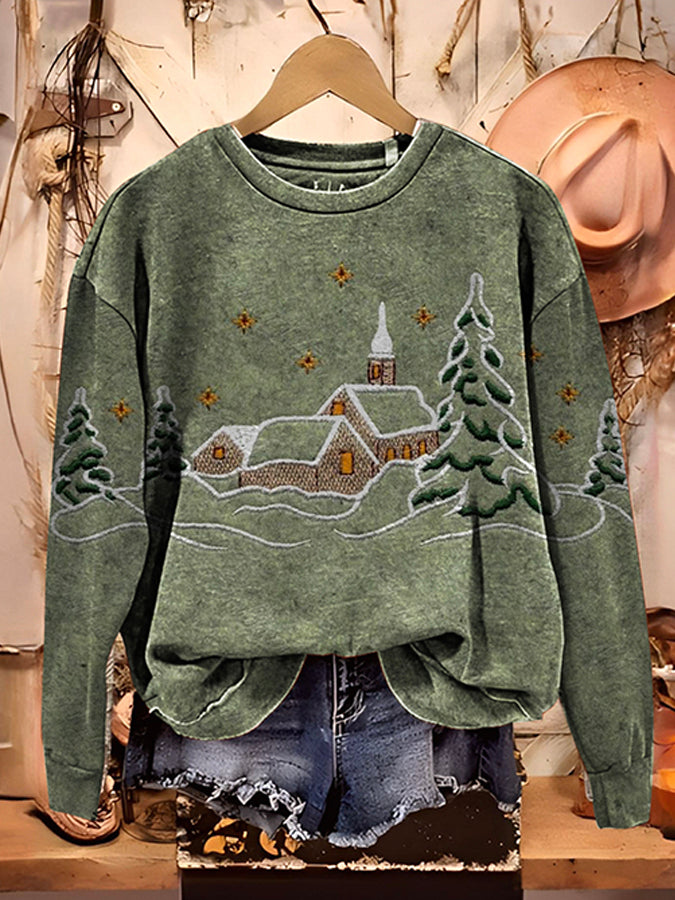 Casual Bold Printed Top
