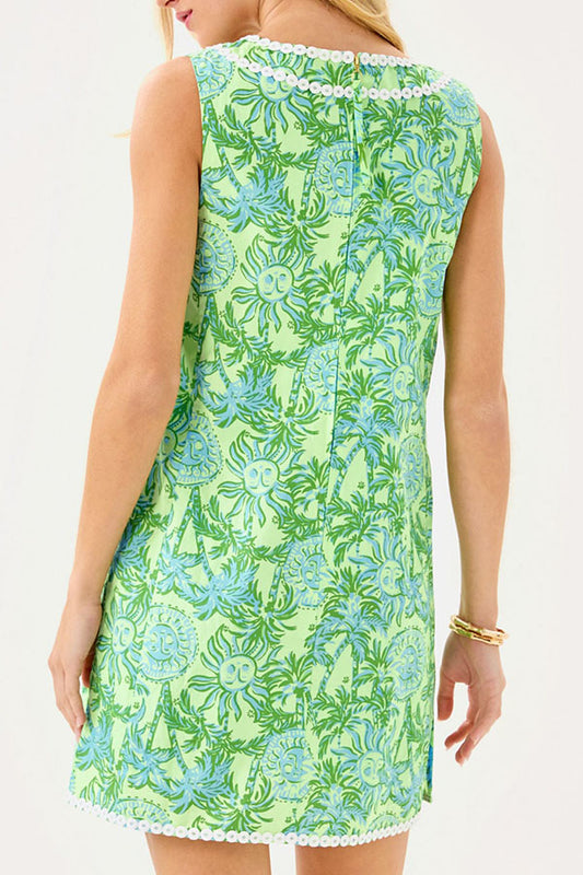 Casual Button Detail Pocket Shift Romper