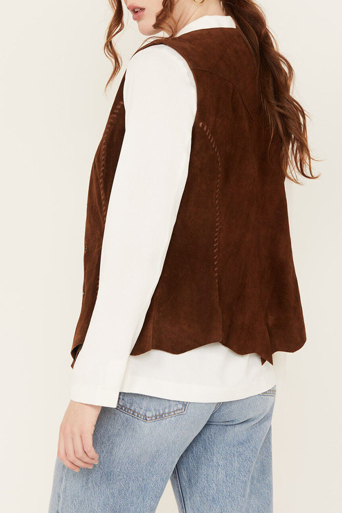 Western Snap Front Layering Vest