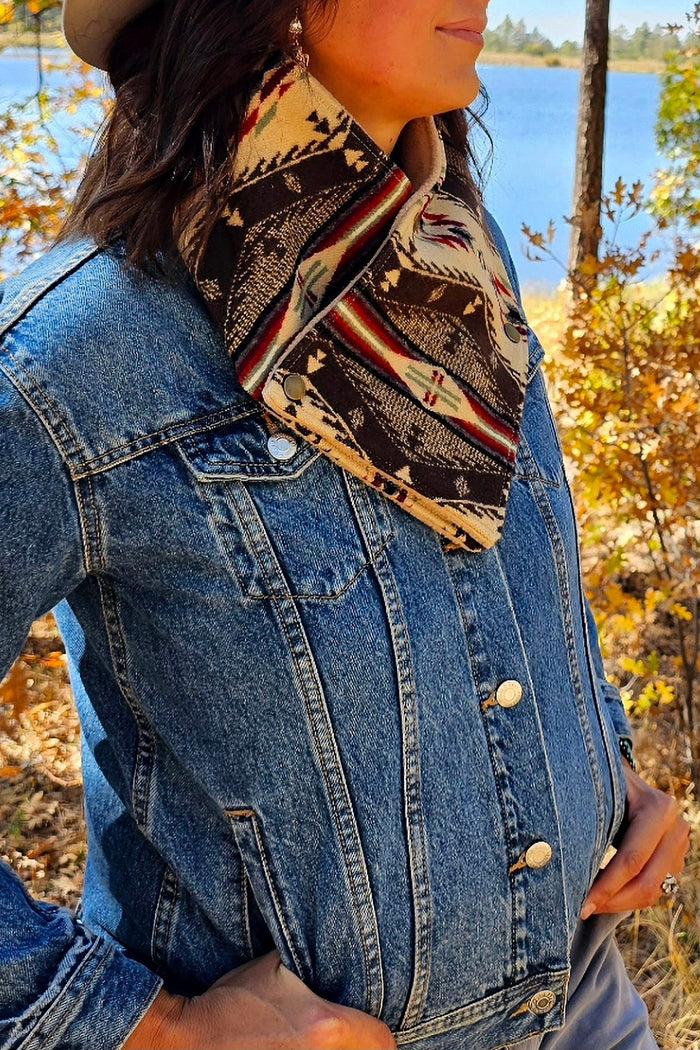 Casual Cowboylife Wool Scarf