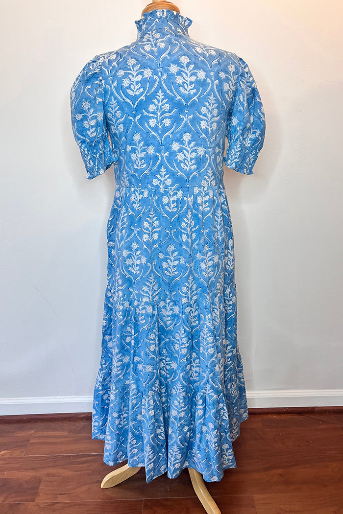 Casual Puff SLeeve Floral Dress