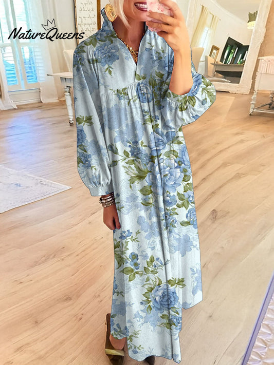 Women's Flowers Floral Art Casual Print Dress