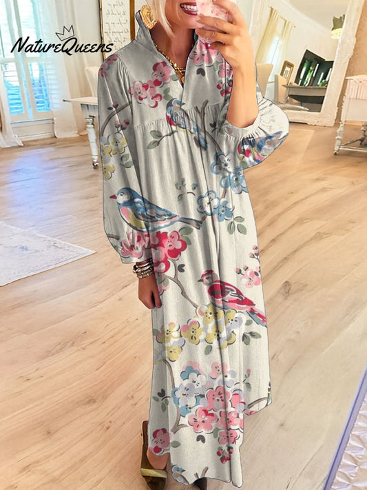 Women's Flowers Floral Art Casual Print Dress