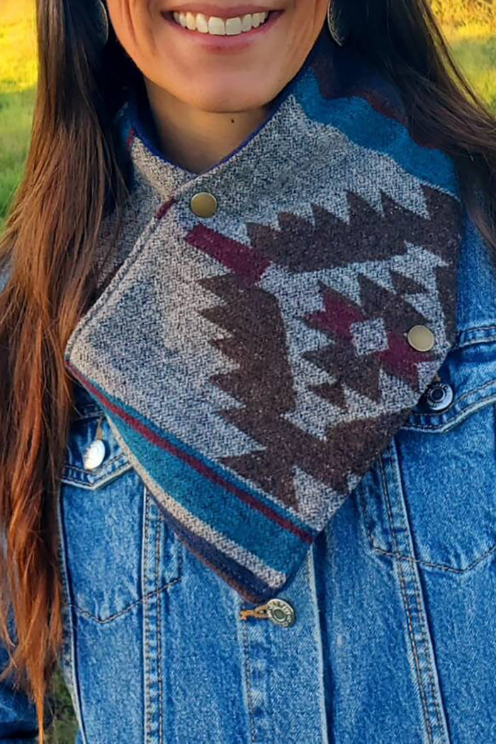 Casual Cowboylife Wool Scarf