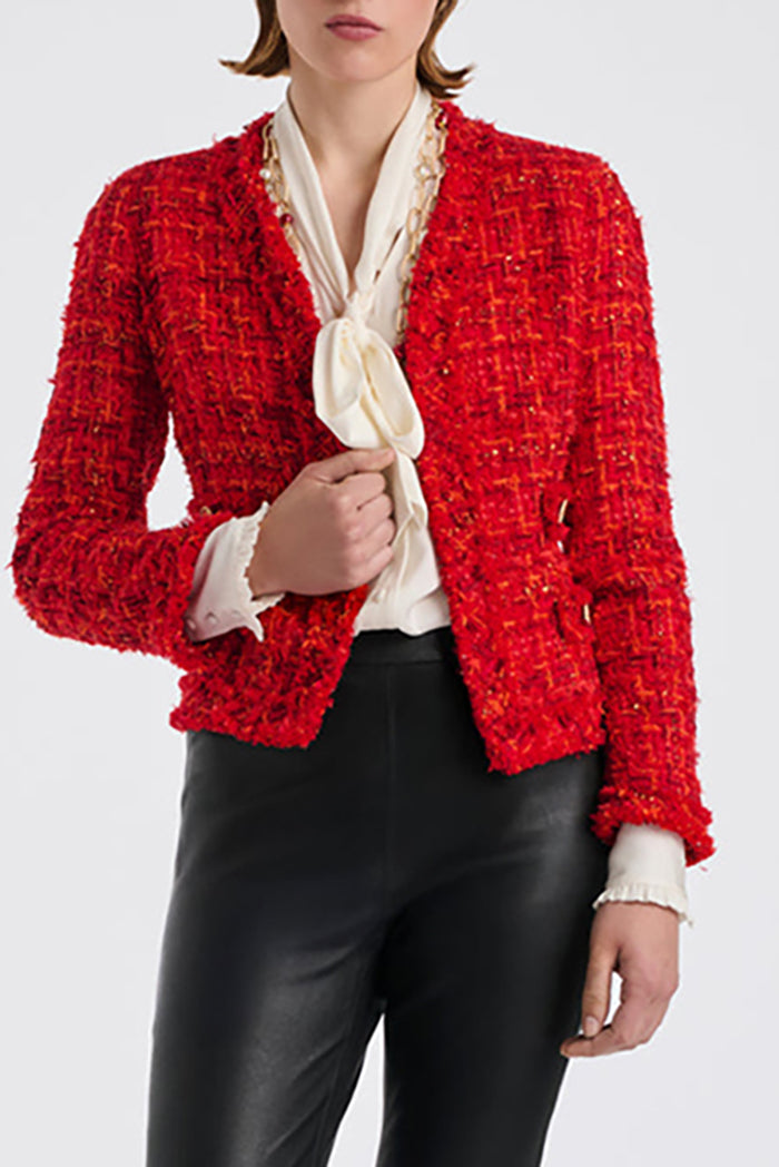 Casual Textured Pocket Jacket