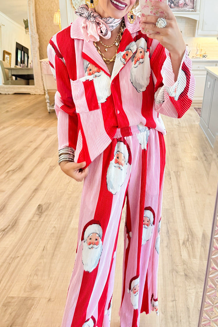 Casual Christmas Pajama Set