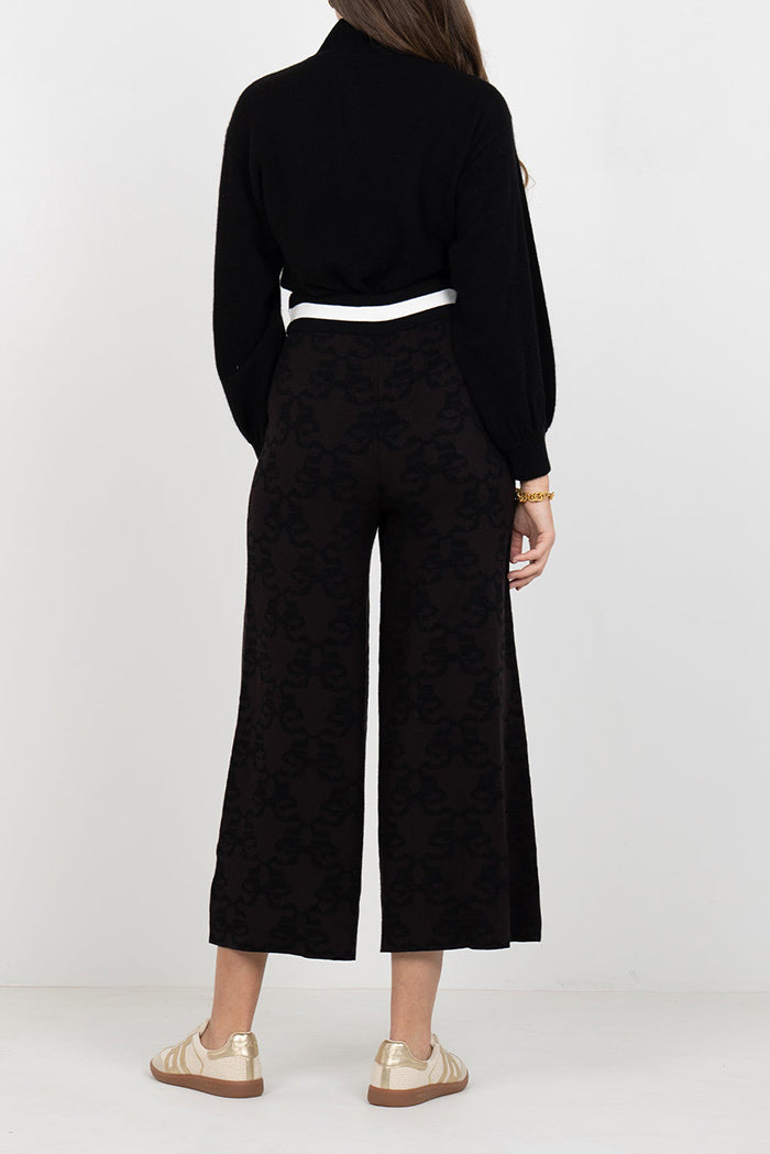 Black Wide-Leg Pants