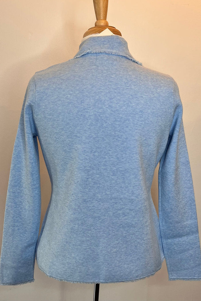 Casual Fringe-Trim Jacket