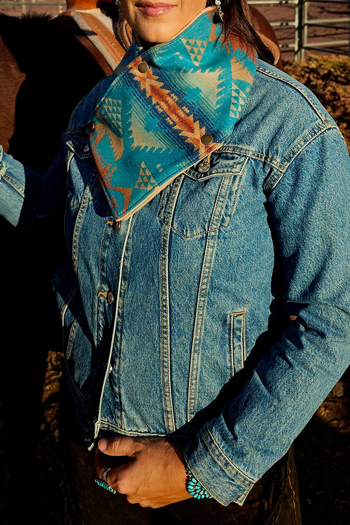 Casual Cowboylife Wool Scarf