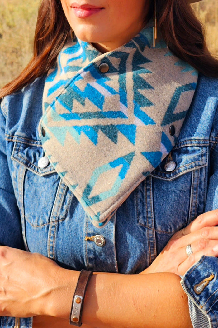 Casual Cowboylife Wool Scarf