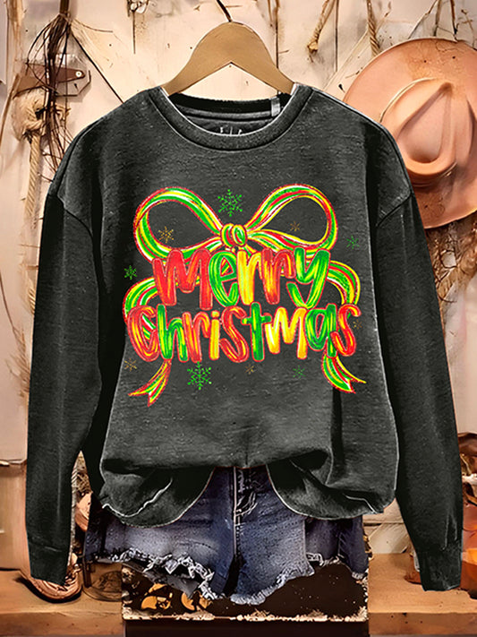 Casual Letter Pattern Top