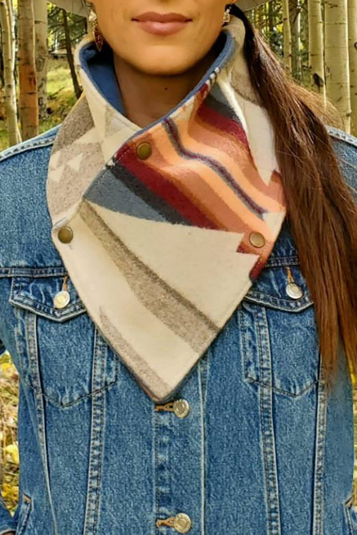 White Sands Cowboylife Wool Scarf