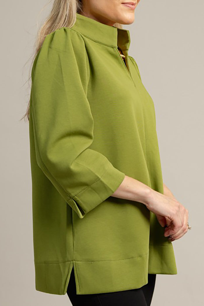 V-Neck Puff Sleeve Top