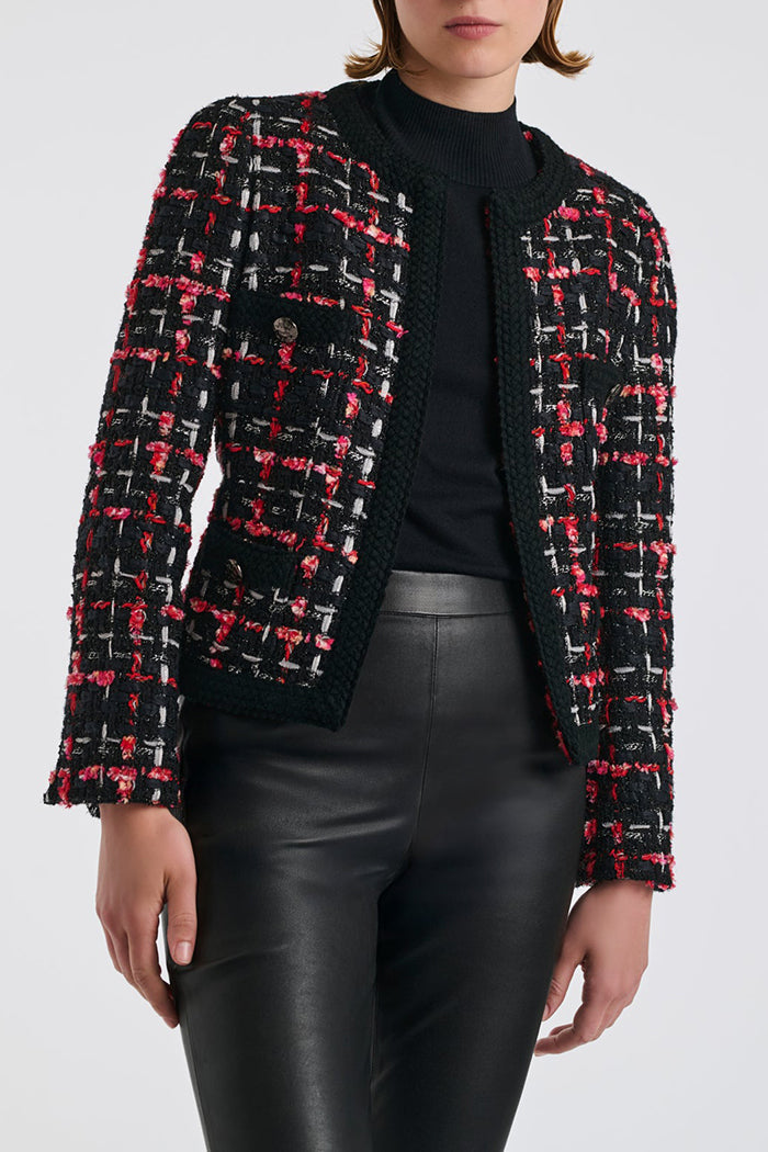 Casual Textured Pocket Jacket