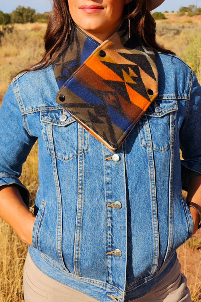 Casual Cowboylife Wool Scarf