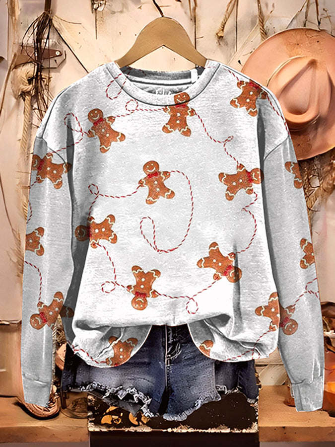 Casual Bold Printed Top