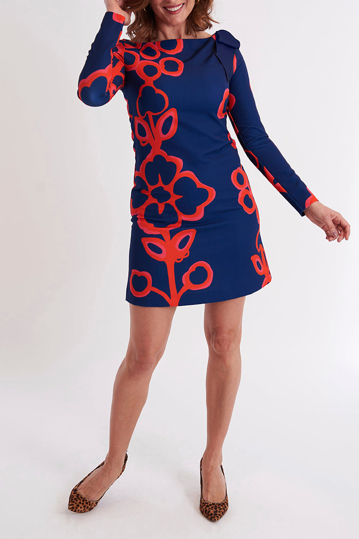 Casual Bold Print Dress