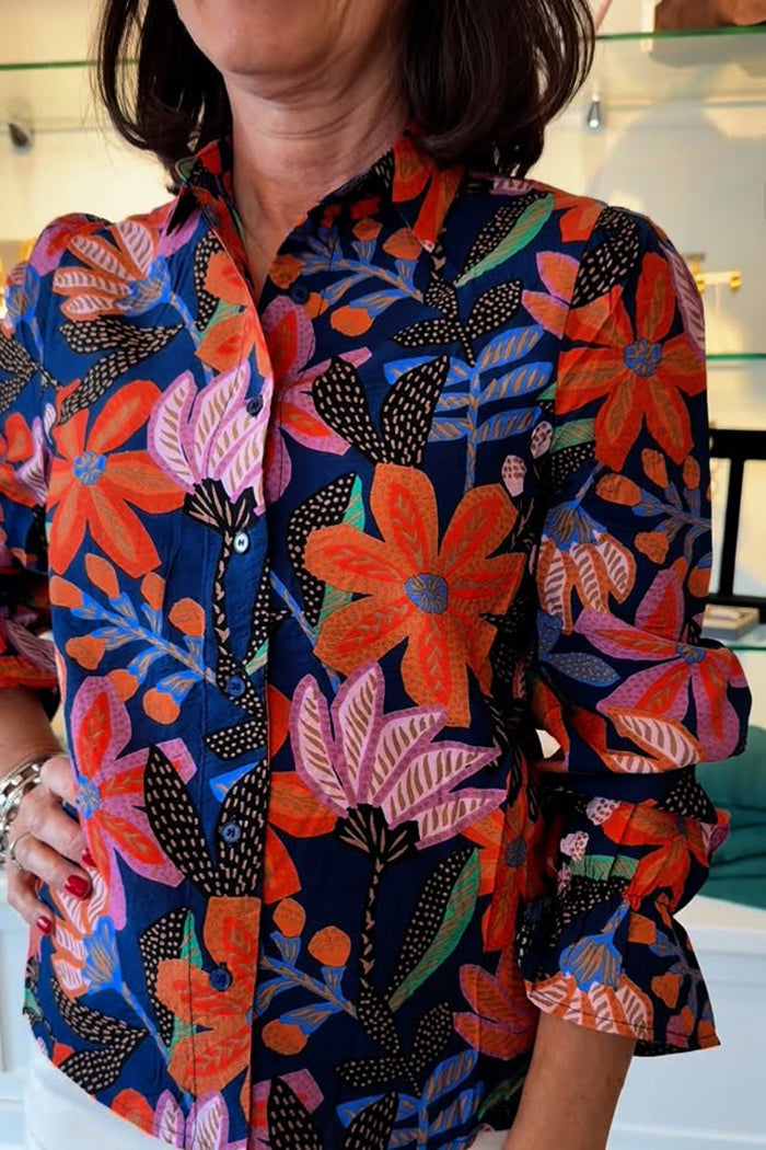 Casual Bold Printed Top
