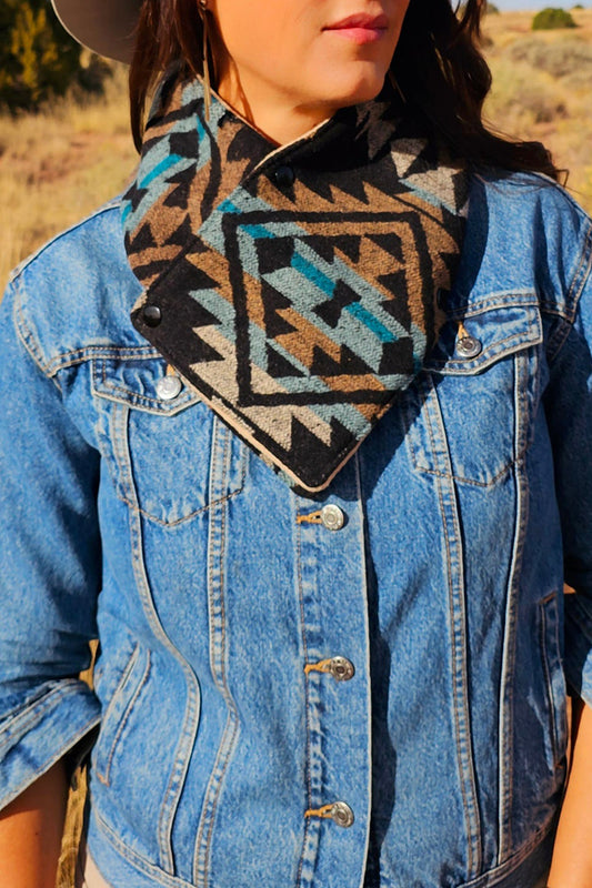 Casual Cowboylife Wool Scarf