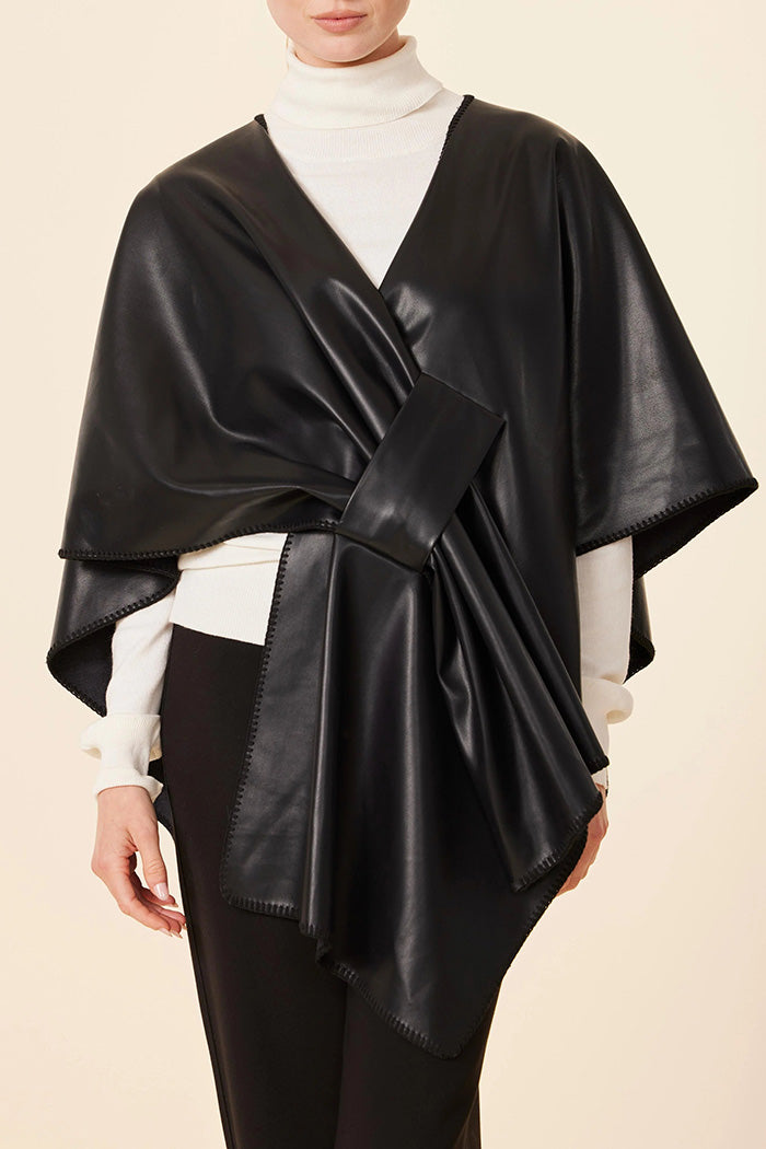 Pull-Through Tie Draped Wrap