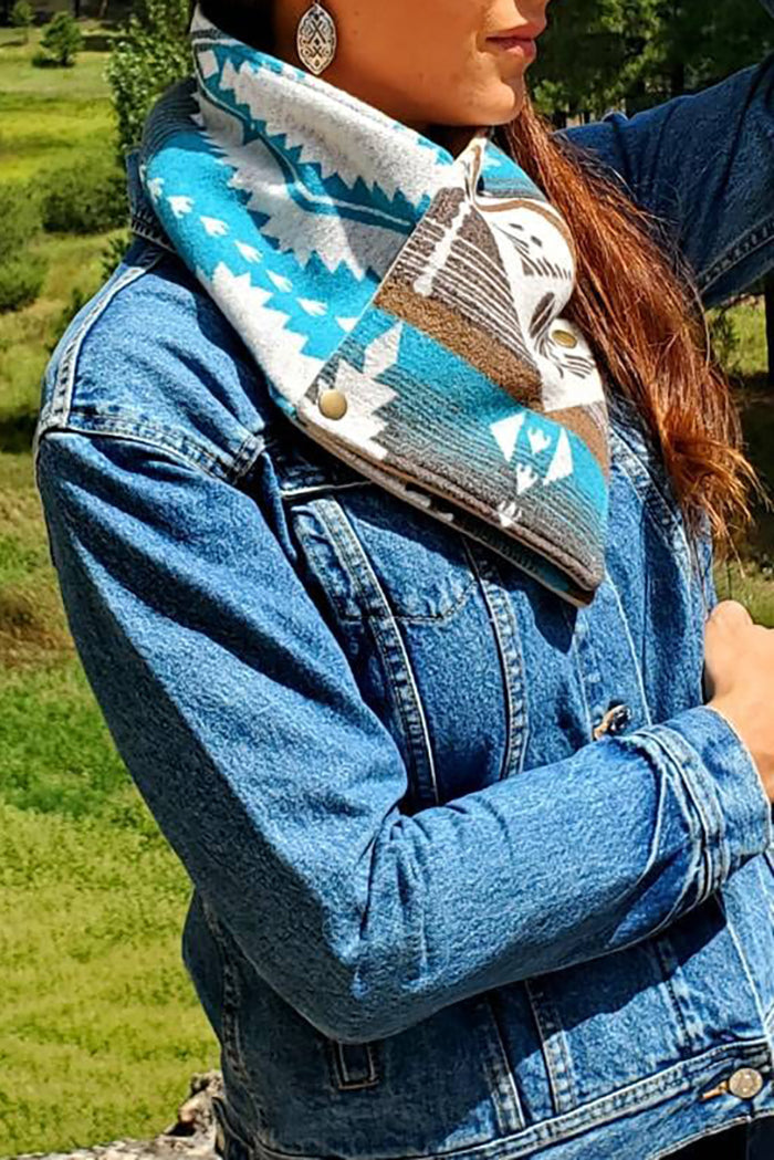 Casual Cowboylife Wool Scarf