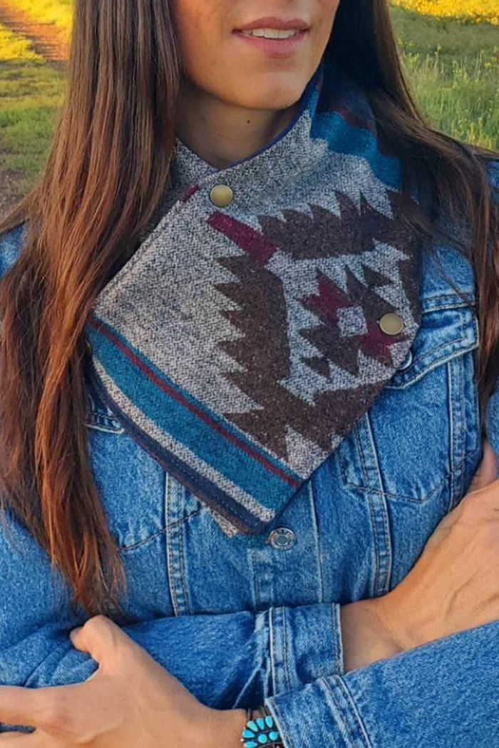 Casual Cowboylife Wool Scarf