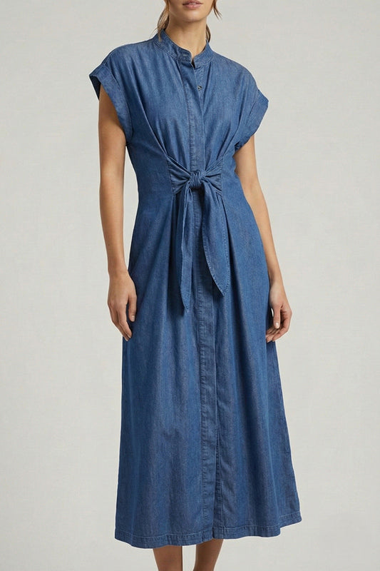 Button Front Shirt Dress