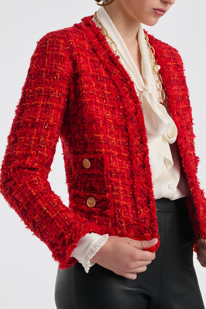 Casual Textured Pocket Jacket