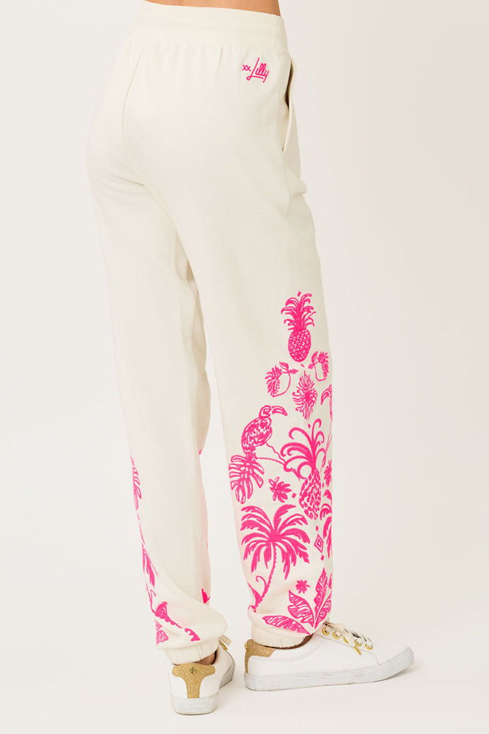 Casual Embroidered Pullover Set