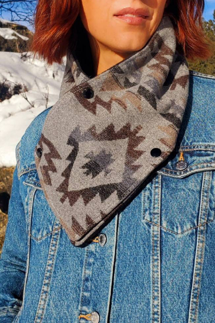 Casual Cowboylife Wool Scarf