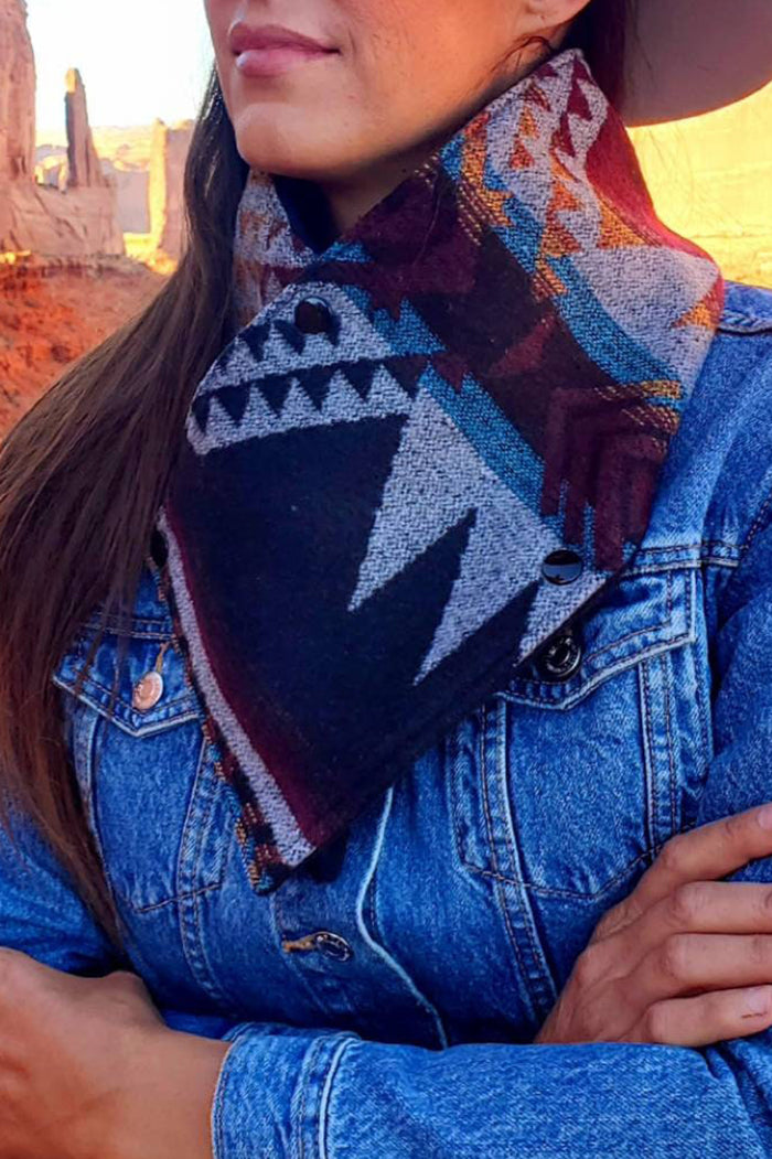 Casual Cowboylife Wool Scarf