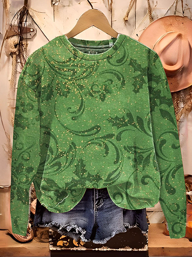 Casual Bold Printed Top