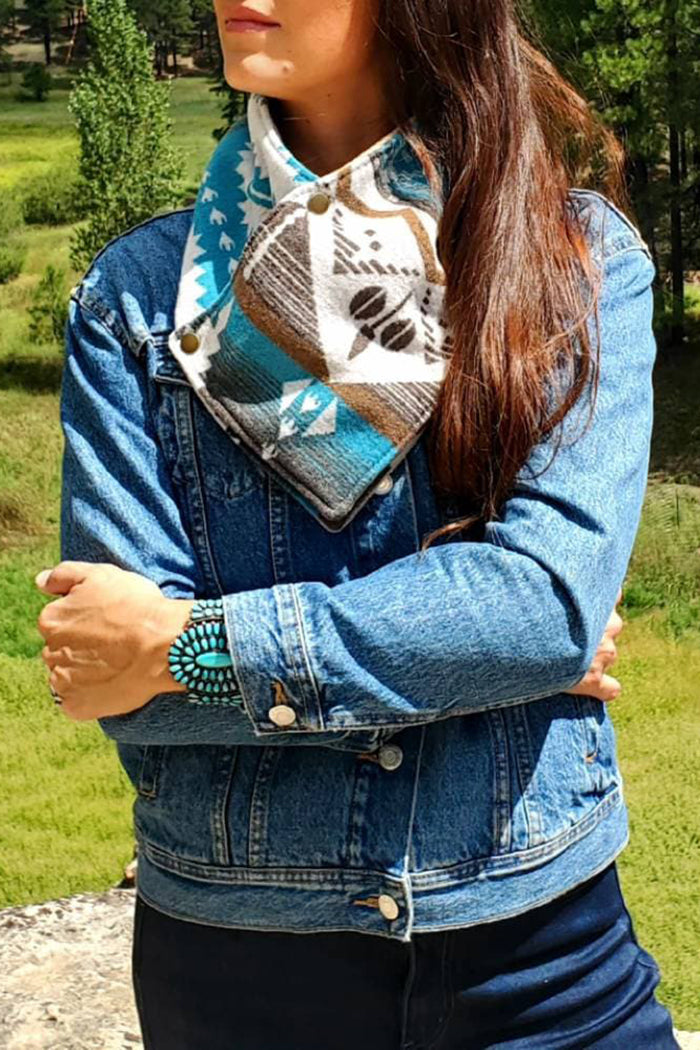 Casual Cowboylife Wool Scarf