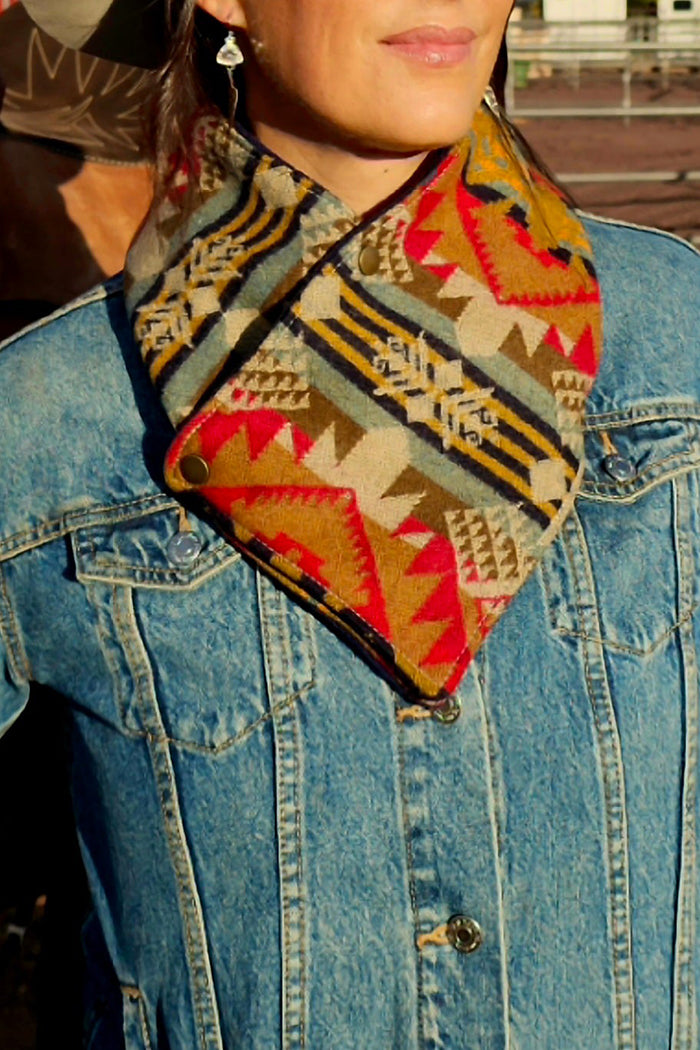 Journey West Cowboylife Wool Scarf
