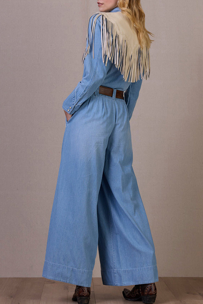 Classic Western Fringe Shoulder Collar
