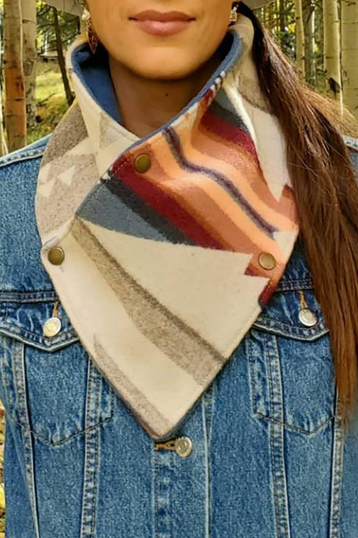 White Sands Cowboylife Wool Scarf
