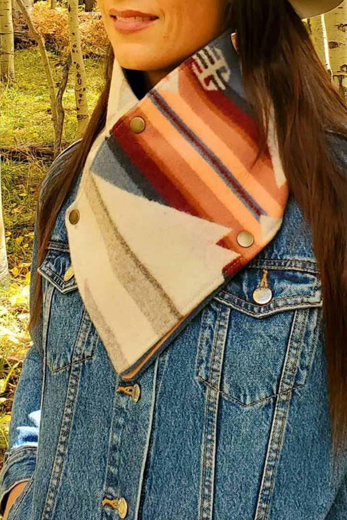White Sands Cowboylife Wool Scarf