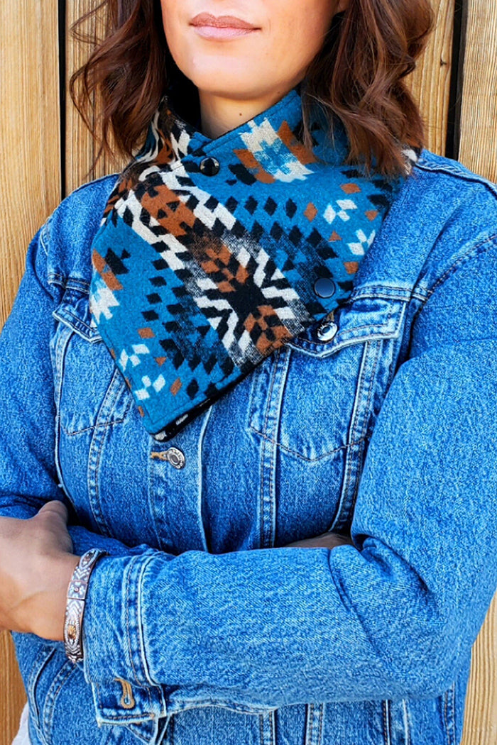 Casual Cowboylife Wool Scarf