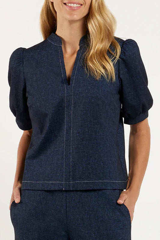 Casual Puff Sleeve Top